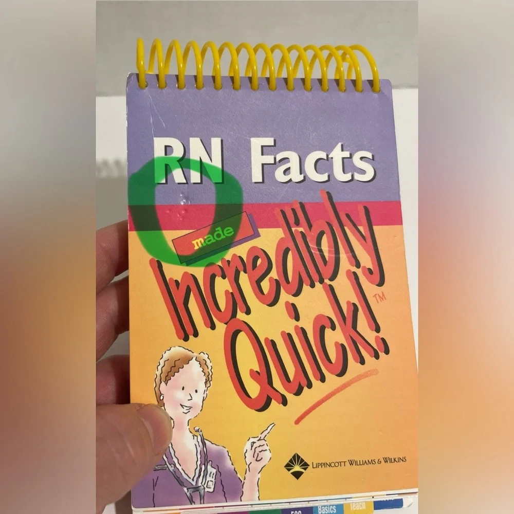 RN Facts Made Incredibly Quick- Reference Guide for Nurses and Nursing Students